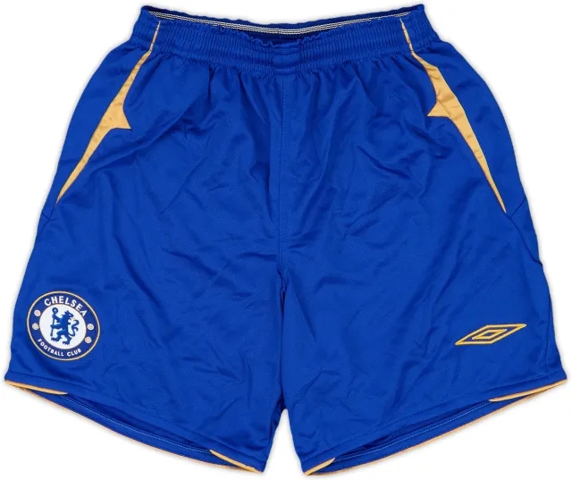 2005-06 Chelsea Home Shorts - 10/10 - (L.Boys)