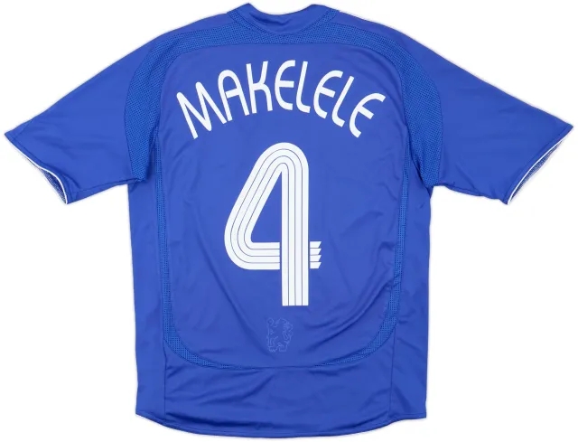 2006-08 Chelsea Home Shirt Makelele #4 - 8/10 - (L.Boys)