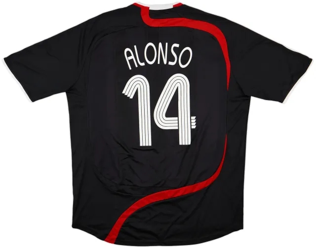 2007-08 Liverpool Third Shirt Alonso #14 - 7/10 - (XXL)