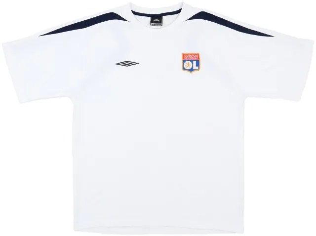 Umbro Lyon Mens SS Home Shirt 2002/03
