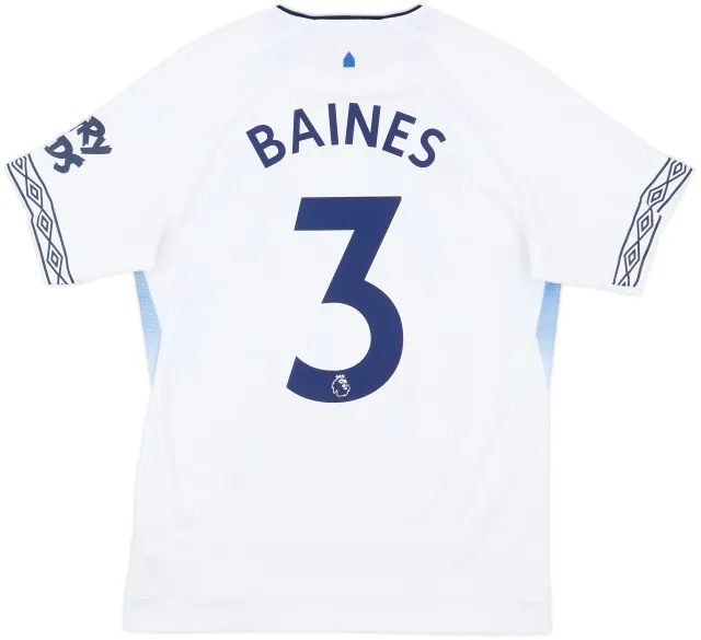 2018-19 Everton Third Shirt Baines #3 - 10/10 - (S)