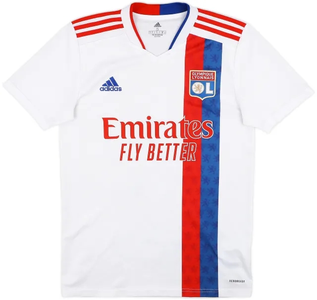 2021-22 Lyon Home Shirt - 6/10 - (S)