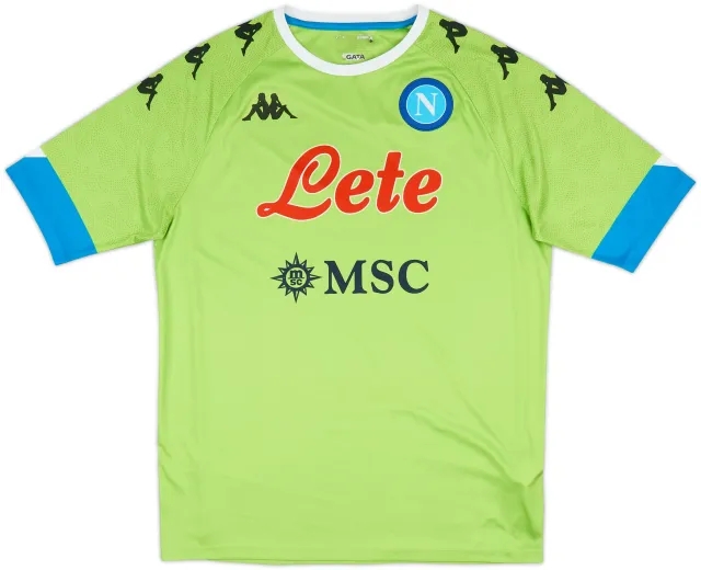 2020-21 Napoli GK S/S Shirt - 8/10 - (L)