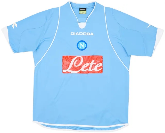 2007-08 Napoli Home Shirt - 6/10 - (M)