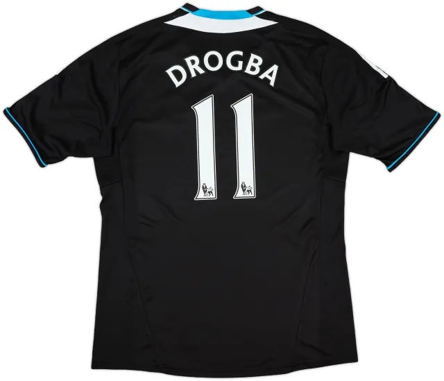2011-12 Chelsea Away Shirt Drogba #11 - 8/10 - (L)