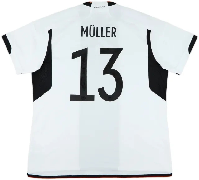 2022-23 Germany Home Shirt Muller #13 - 10/10 - (XXL)
