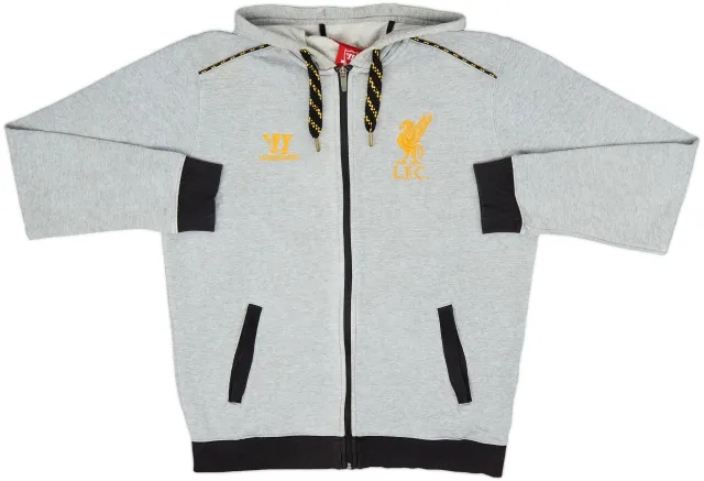 2012-13 Liverpool Warrior Hooded Track Jacket - 8/10 - (S)