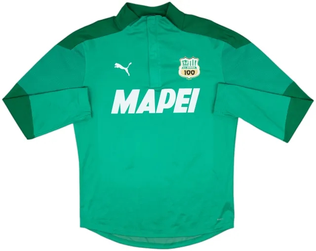 2020-21 Sassuolo Puma 1/4 Zip Drill Top - 8/10 - (L)