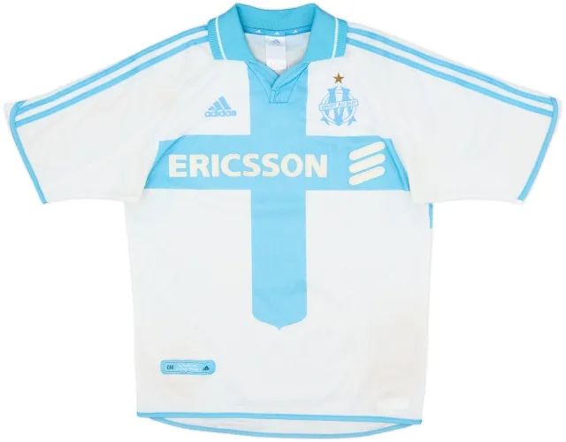 2000-01 Olympique Marseille Home Shirt - 7/10 - (S)