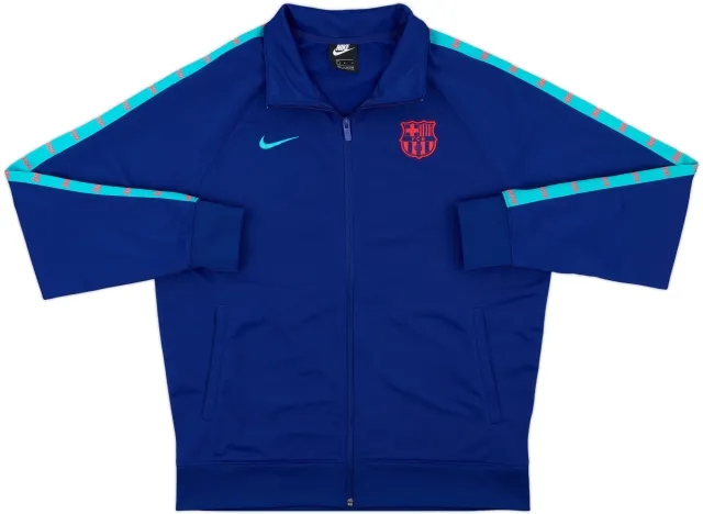 2021-22 Barcelona Nike Track Jacket - 8/10 - (L)