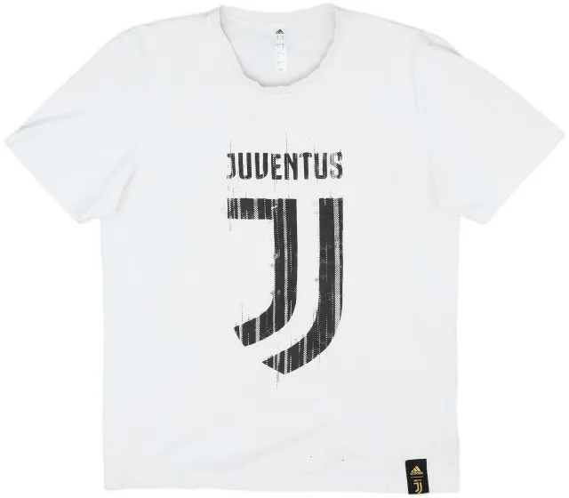 2018-19 Juventus Cotton Tee - 8/10 - (M)