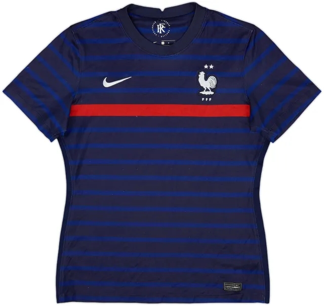 Nike France Womens SS Home Shirt 2020