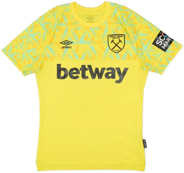 2022-23 West Ham S/S GK Shirt - 7/10 - (S)