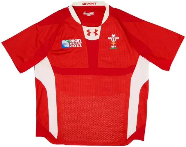 2011 Wales Rugby Home Shirt - 6/10 - (XL)