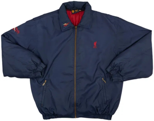 1997-99 Liverpool Reebok Padded Bomber Jacket - 6/10 - (S)