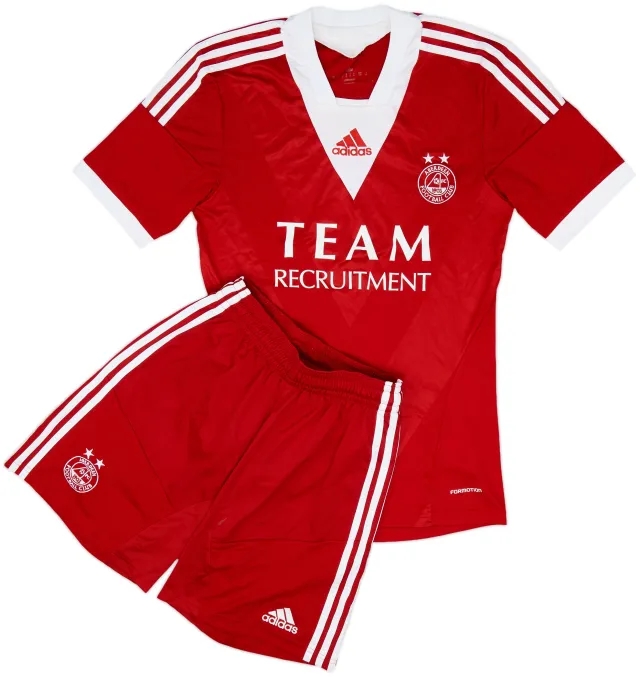 adidas Aberdeen Mens SS Home Mini Kit 2013/14