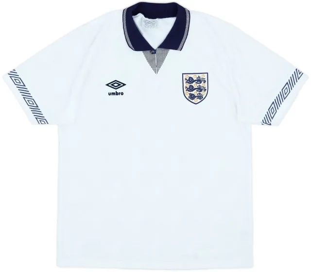 1990-92 England Home Shirt - 10/10 - (S)