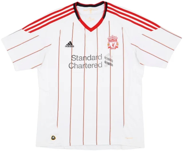 2010-11 Liverpool Away Shirt - 4/10 - (XL)