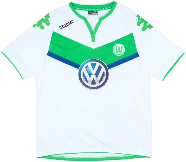 Kappa Wolfsburg Mens SS Home Shirt 2015/16
