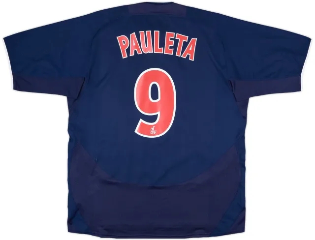 2003-04 Paris Saint-Germain Home Shirt Pauleta #9 - 9/10 - (XL)