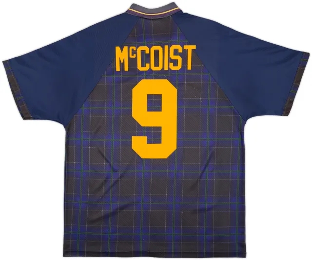 1994-96 Scotland Home Shirt McCoist #9 - 7/10 - (XL)