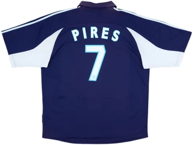 1999-00 Olympique Marseille Player Issue Away Shirt Pires #7 - 7/10 - (XL)