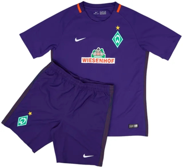 2016-17 Werder Bremen Away Shirt & Shorts Yatabare #5 - 9/10 - (XL.Boys)