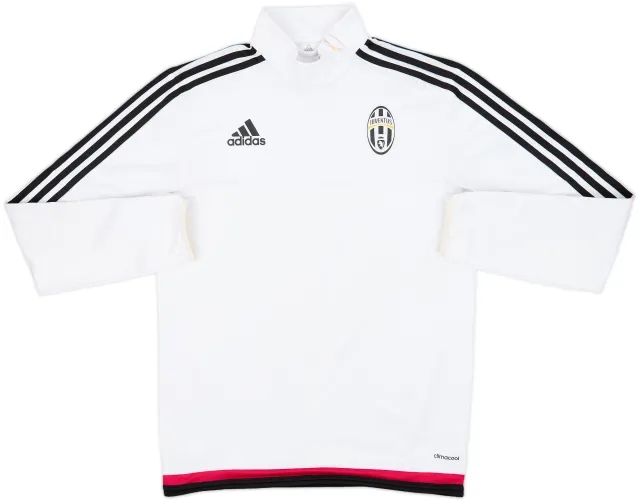 2015-16 Juventus adidas 1/4 Zip Sweat Top - 7/10 - (S)
