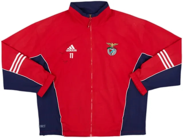 1999-00 Benfica Player Issue adidas Track Jacket #11 - 5/10 - (M/L)