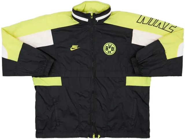 1996-97 Borussia Dortmund Nike Rain Jacket - 8/10 - (XL)