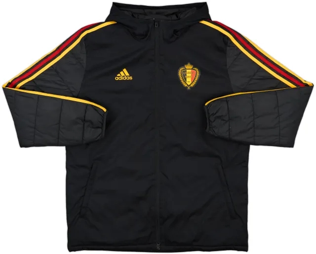 2018-19 Belgium adidas Padded Bench Coat - 10/10 - (L)