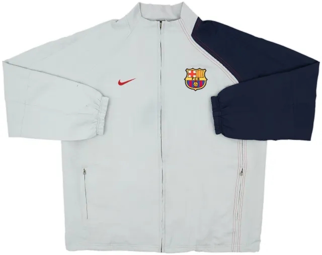 2004-05 Barcelona Nike Track Jacket - 8/10 - (XL)