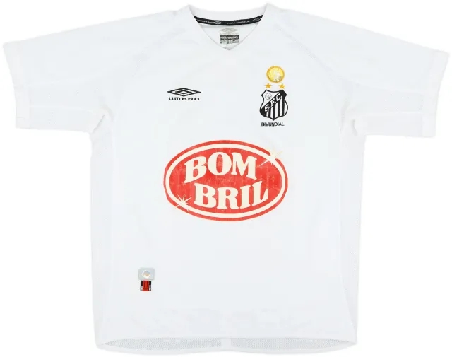 Umbro Santos Mens SS Home Shirt 2002/03