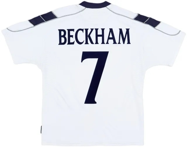 2000-01 Manchester United Away Shirt Beckham #7 - 6/10 - (L)