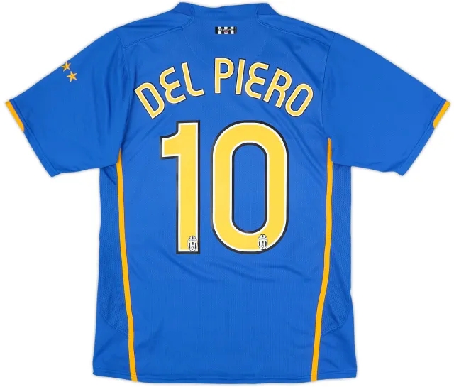2007-08 Juventus Away Shirt Del Piero #10 - 8/10 - (S)