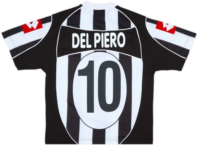 2002-03 Juventus Home Shirt Del Piero #10 - 8/10 - (S)