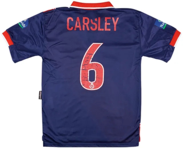 1999-00 Blackburn Third Shirt Carsley #6 - 5/10 - (S)
