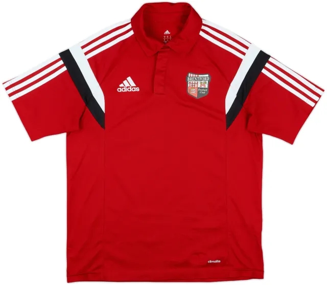 2014-15 Brentford adidas Polo Shirt - 10/10 - (M)