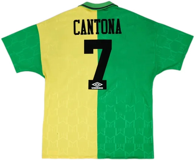 1992-94 Manchester United Third Shirt Cantona #7 - 6/10 - (XL)