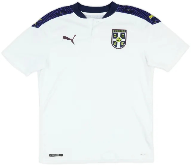 2020-21 Serbia Away Shirt - 9/10 - (S)