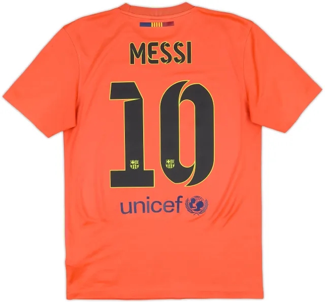 2014-15 Barcelona Basic Away Shirt Messi #10 - 8/10 - (S)