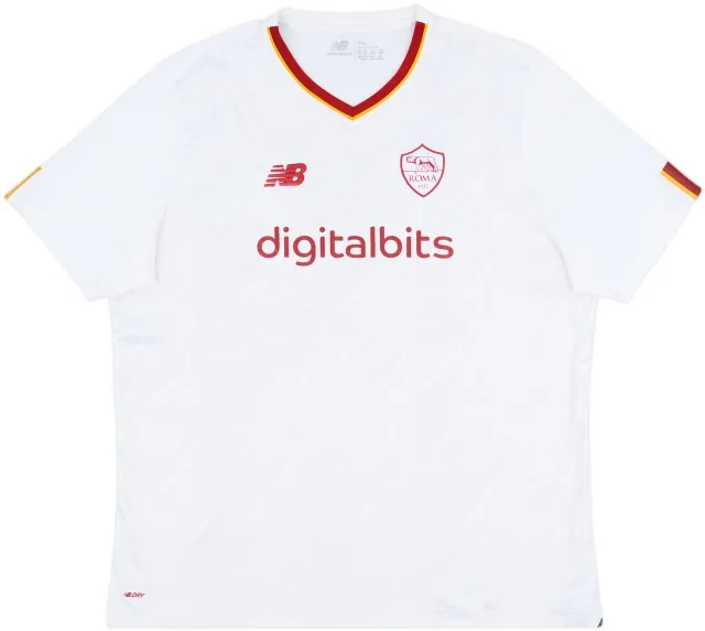 2022-23 Roma Away Shirt - 8/10 - (XXL)