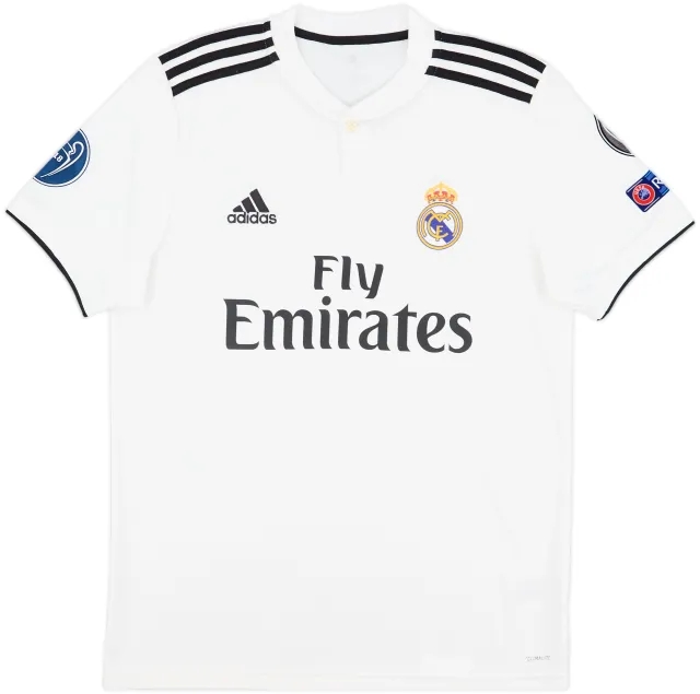 2018-19 Real Madrid Home Shirt - 9/10 - (M)