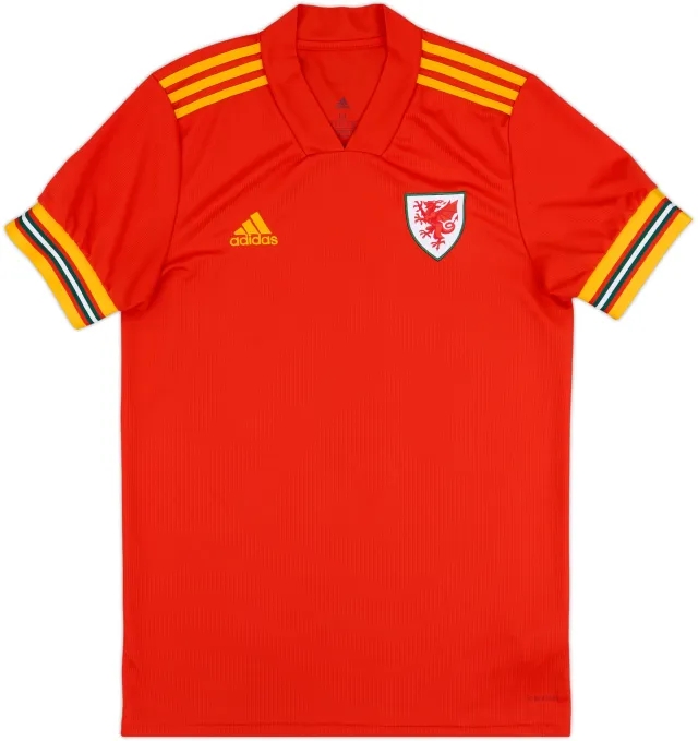 2020-21 Wales Home Shirt - 8/10 - (M)