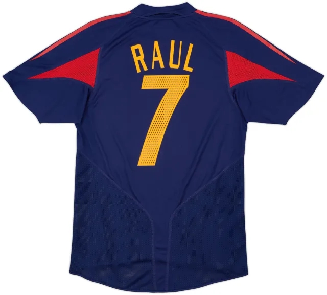 2004-06 Spain Third Shirt Raul #7 - 8/10 - (S)