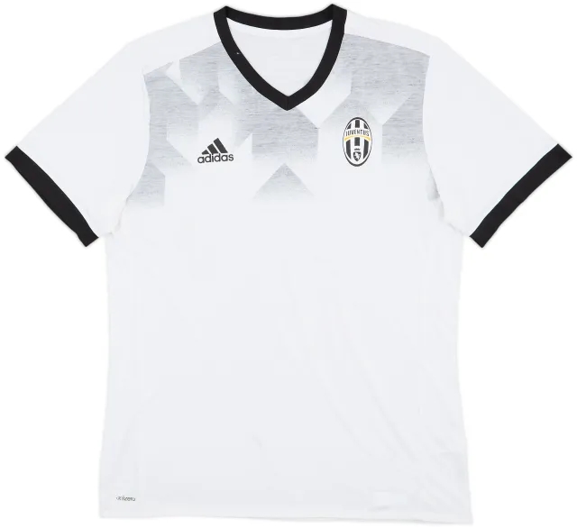 2016-17 Juventus adidas Cotton Tee - 6/10 - (L)