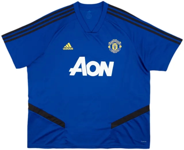 2019-20 Manchester United adidas Training Shirt - 9/10 - (XXL)