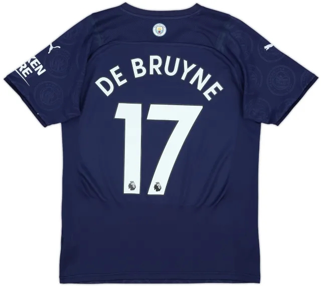2021-22 Manchester City Third Shirt De Bruyne #17 - 10/10 - (M)