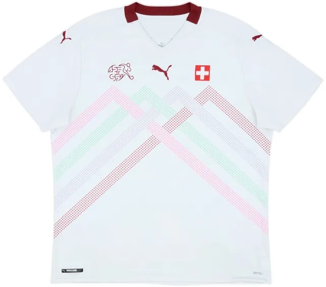 2020-21 Switzerland Away Shirt - 7/10 - (XXL)