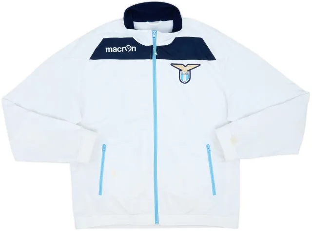 2014-15 Lazio Macron Track Jacket - 5/10 - (M)